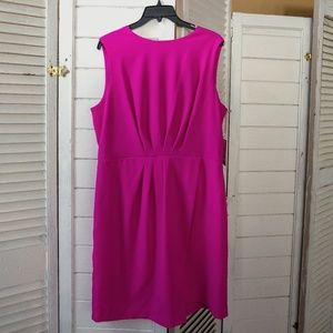 NWT Alex Marie Pink Size 14 sleeveless flattering dress
